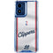 NBA Los Angeles Clippers Team Jersey Moto G 5G (2024) Clear Case